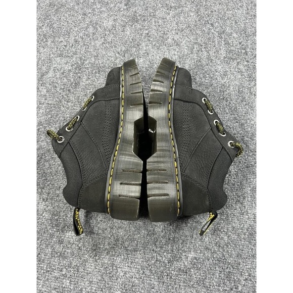 Dr Martens Shoes Womens 7 Black Woodard Lo Zip Sneaker Platform AirWair SoftWair - Picture 7 of 16